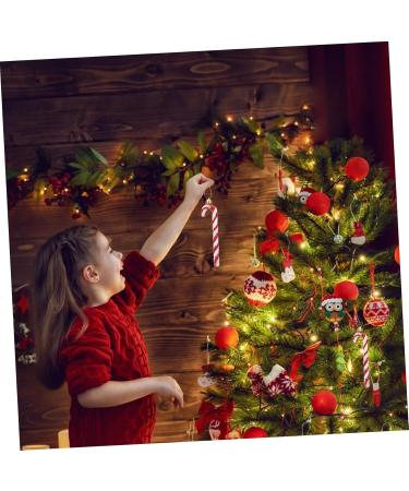 Artibetter 12 Pcs Crutch Pendant Kidcraft Playset Chritmas Candy Xmas Christmas Supplies Ornaments Mini Child - Buy Online on GoSupps.com