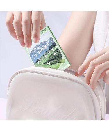 Face Oil Blotting Sheet Face Oil Blotting Sheet | Oil Control Film Oil Absorbing Sheet for Oily Skin Care Blotting Paper green - Buy Online on GoSupps.com