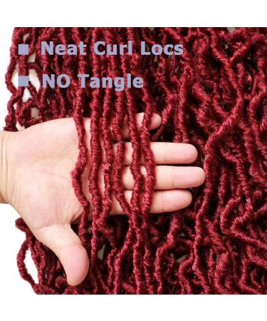 Leeven 30 Inch Nu Faux Locs Crochet Hair | Soft Braiding Hair for Women | 15 Strands | Goddess Faux Locs Extensions 1B Color 30 Inch - Buy Online on GoSupps.com
