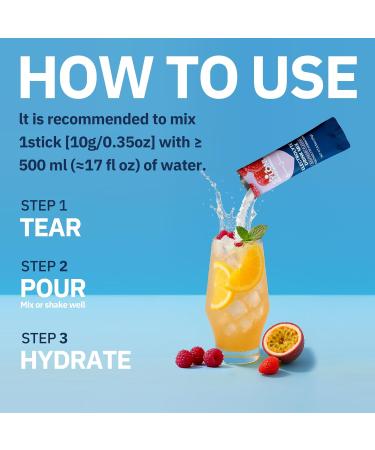 Electrolytes Powder Packets Raspberry(0.36 oz*20 Sticks) Sugar Free Hydration Packets Electrolyte Drink Mix with 7 Vitamins and Electrolytes Keto Friendly Vegan Gluten Free Raspberry (0.36oz) 7.14 Ounce (Pack of 1) - Buy Online on GoSupps.com