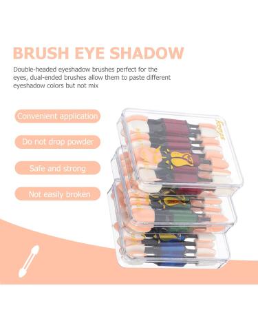 Beaupretty 30-Count Double-Sided Eyeshadow Pens | Premium Makeup Brush Applicators for Eye Makeup | Disposable Eyelash & Shadow Tools - Buy Online on GoSupps.com