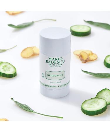 Mario Badescu Deodorant | Aluminum & Baking Soda-Free | Long-lasting Freshness with Skin-Loving Botanicals | 2.4 FL. OZ - Ideal for Daily Use - Buy Online on GoSupps.com