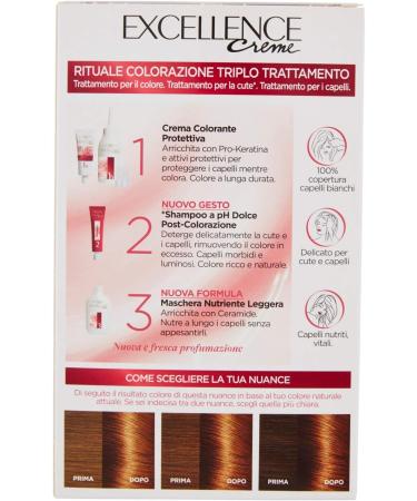 EXCELLANCE N.6.35 chocolate brown - Hair dyes - Buy Online on GoSupps.com