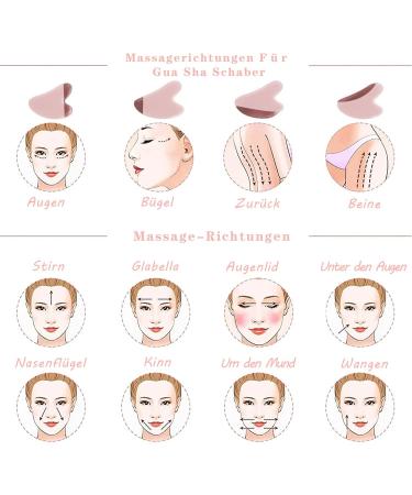 100% Natural Pink Gua Sha Heart Shape Stone for Facial Massage & Skin Care | Beauty Tool for Relaxation & Muscle Relief - Buy Online on GoSupps.com