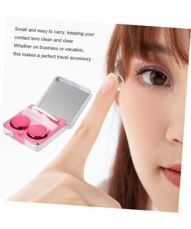 Solustre 8-Piece Quadratic Glasses Case Set | Stylish Protective Holders with Mirror Film Lens & Marble Design for Travel - Buy Online on GoSupps.com
