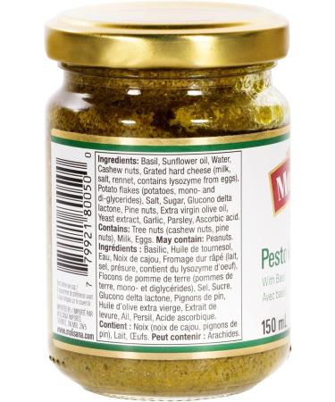 Regina Molisana Basil Pesto Glass Jar 150 milliliters - Buy Online on GoSupps.com