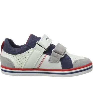 Geox Baby Boy's B Kilwi C Sneakers - 8.5 UK Child - White/Grey - Buy Online on GoSupps.com