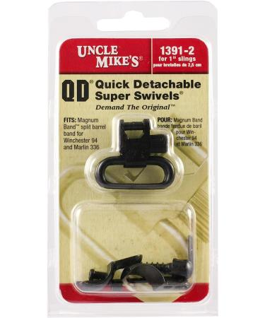 Uncle Mike's QD Super Swivel 1391-2 - Black | Quick Detachable for 1 Slings - Buy Online on GoSupps.com