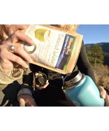 Wilderness Poets Instant Coconut Water Powder 4 oz - Freeze Dried Hydration - Buy Online on GoSupps.com