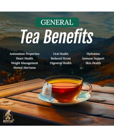 KUKER - Calendula Tea Rhodopian Loose Leaf Herbal Tea Infusion Premium Dried Calendula Flowers Herb & Marigold Flowers Green Tea Caffeine-Free Tea Herbal Tea for Soothing Moment Relaxing Tea 30g - Buy Online on GoSupps.com