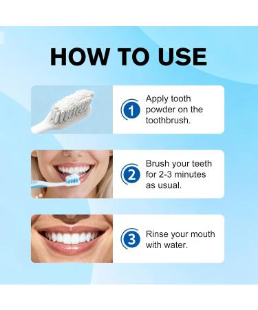 Microcrystalline Nano-Hydroxyapatite Powder 10% Nano-Hydroxyapatite Tooth Powder Toothpaste Powders 80G 1 Box - Buy Online on GoSupps.com