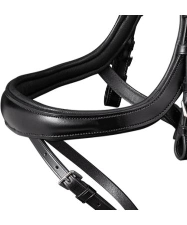 WALDHAUSEN S-Line Bridle Sensation for Warmbloods - Elegant Black Design | Premium Quality Equestrian Gear - Buy Online on GoSupps.com