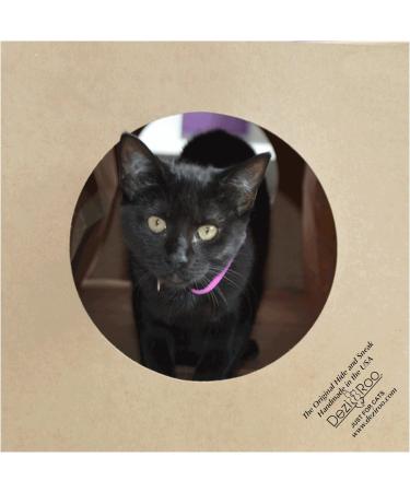 Dezi & Roo Hide and Sneak Collapsible Paper Tunnel: Interactive Cat Toy for Enrichment - Buy Online on GoSupps.com