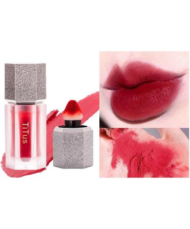 Long Lasting Lipstick Velvet Lip Gloss Portable Nonstick Makeup Lipstick with Color Development Easy to Push Away Teksome 203 - Buy Online on GoSupps.com