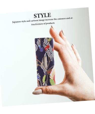  TOVINANNA Cute Japanese Style Lipstick Holder with Mirror Portable Lipstick Organizer for Wallet Mini Makeup Bag Travel Lipstick Storage Case Lipstick Holder with Mirror - Buy Online on GoSupps.com