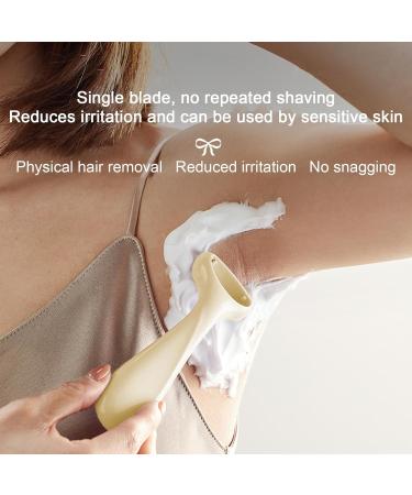 Hugsweet Women's Razor for Sensitive Skin - Gentle Shaving for Intimate Care & Body Hair - Buy Online on GoSupps.com