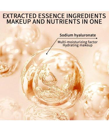  Raxove Liquid Makeup Cream Fresh Concealer Foundation 30ml with Moisturized Formula Oil Repairing Long Lasting Poreless Create a Silky Silky Shiny Look with Raxove - Buy Online on GoSupps.com