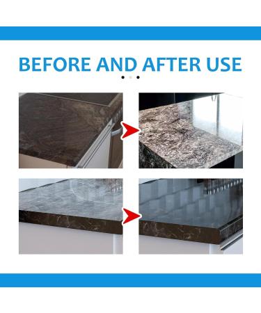 Stone Crystal Plating Agent Stone Stain Remover Cleaner Stone Nano Crystal-Plating Agent Stone Crystal Plating Brighten Luster Agent Marble Stain Remover (1 Set) - Buy Online on GoSupps.com
