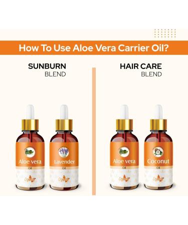 Crysalis Aloe Vera(Aloe Barbadensis Miller) Oil|100% Pure & Natural Undiluted Essential Oil Organic Standard For Skin & Hair Care|Provides Moisturisation& Skin & Hair (30ML) - Buy Online on GoSupps.com
