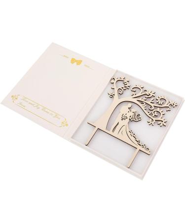 LOVENJOY Silhouette Wedding Cake Topper Bride and Groom with Love Birds Gift Boxed - Buy Online on GoSupps.com