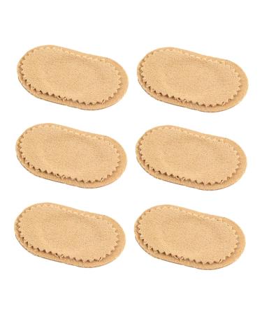 SOLUSTRE Foot Corn Pads 6sheets Heel Grips Corn Patch Toe Corn Protectors Patches Corn Remover Strip Corn Pads for Toes Remover Cushion Toe Finger Corn Pad Cotton Women's Shoes Mat
