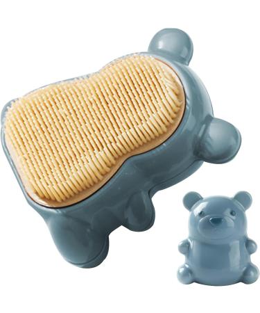 Bear Nail Brush Cute Bear Cleaning Nail Brush Soft Bristles Bear Nail Brush Scrubbing Cleaning Washing Brushes Gently Cleans Kid's Nails Lovely Bear Deisgn Soft Touch Blue - Buy Online on GoSupps.com