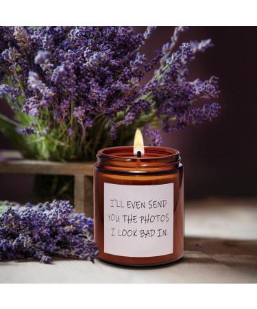 9 oz Large Lavender Candles - 50 Hour Aromatherapy Gifts for Women | Stress Relief & Unique Birthday Thanksgiving Christmas Presents - Buy Online on GoSupps.com
