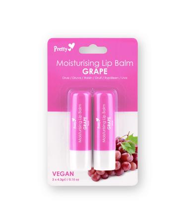 Pretty Moisturising Lip Balm - Grape