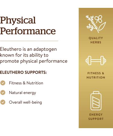 Buy Solgar Eleuthero 520 mg â€“ 100 Vegetable Capsules for Energy & Wellness - Buy Online on GoSupps.com