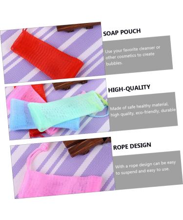 PLAFOPE 6pcs Soap Cleaning Maker Nets Soap Soap Exfoliating Wash Makeuo Cleans Pe - Buy Online on GoSupps.com