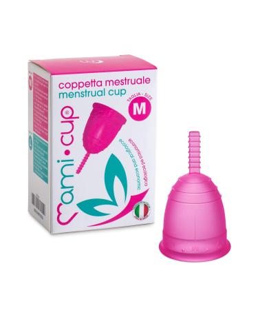 Menstrual cup MamiCup Soft flexible reusable medical silicone (rose M) - Buy Online on GoSupps.com