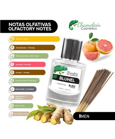 Chameleon-Blunel-oil based essence- inspired-men-1.7 Oz 50 ml - Buy Online on GoSupps.com