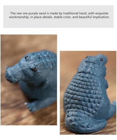  Stronrive Elephant Tea Company | Purple Clay Elephant Tea Ceremony | Handmade Tea Tray Decor Tea Ceremony Elephant Company Ornament - Buy Online on GoSupps.com