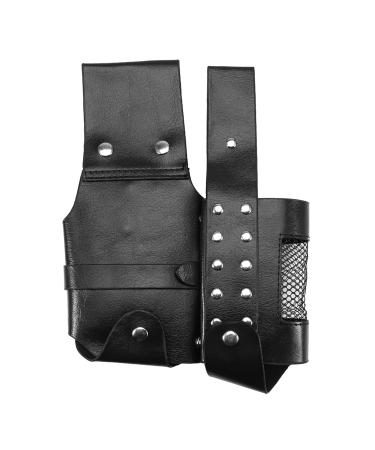 Professional Hairdresser Tool Bag - PU Leather Salon Barber Scissor Pocket with Adjustable Strap | Best Hairdressing Accessories - Buy Online on GoSupps.com