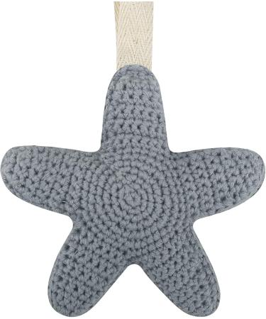 Fuzyxih Cute Star-Shaped Pacifier Holder - Durable Hanging Decorations with Carrying Band for Babies | 13 cm/5 inches | International Shipping - Buy Online on GoSupps.com