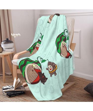 YYHHAOFA Sunflower Seeds Watermelon Seeds Pattern Flannel Blanket 66x90 in Thick : Skin-Friendly Warm and Comfortable Easy Care and Durable Black Thick - Buy Online on GoSupps.com