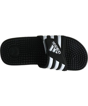 Adidas Adissage Slides Sandal - Unisex | Black/White | Size 11W/10M - Buy Online on GoSupps.com