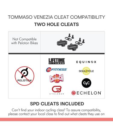 Tommaso Venezia Women's Cycling Shoes - Walkable Urban and Road Biking Shoes with SPD Cleats - Size 6 - Buy Online on GoSupps.com
