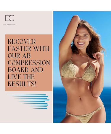 Tummy Tuck Lipo Foam Shapewear Board | Post-Surgery Liposuction Recovery | Abdominal Boards for Women | Tabla Abdominal Post Cirug a - Shop Now - Buy Online on GoSupps.com