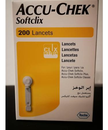 Accu-Chek Softclix Lancets - 200 Count - Buy Online on GoSupps.com