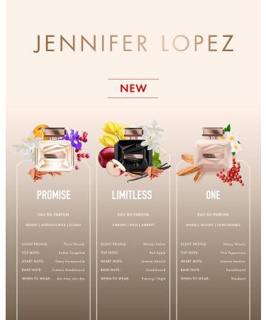 Jennifer Lopez Limitless Perfume Eau De Parfum Spray 3.4 Fl Oz (100 ml) Vibrant Woody Amber Womens Perfume Notes of Red Apple Jasmine & Palo Santo 3.4 Fl Oz (Pack of 1) - Buy Online on GoSupps.com