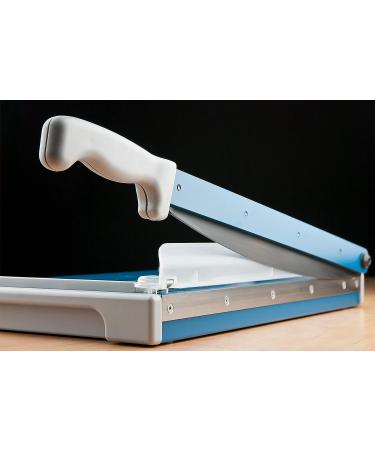 Dahle - 00533-21261 533 Professional Guillotine Trimmer  13-3/8" Cut Length  15 Sheet Capacity  Self-Sharpening  Manual Clamp  German Engineered Cutter 13" Cut Length 15 Sheets - Buy Online on GoSupps.com