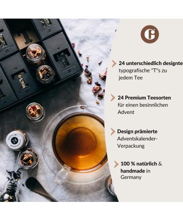 My Pleasure Tea Advent Calendar 2023 | 24 Fine Teas for 100 Cups | Perfect Christmas Gift for Tea Lovers & Connoisseurs - Buy Online on GoSupps.com