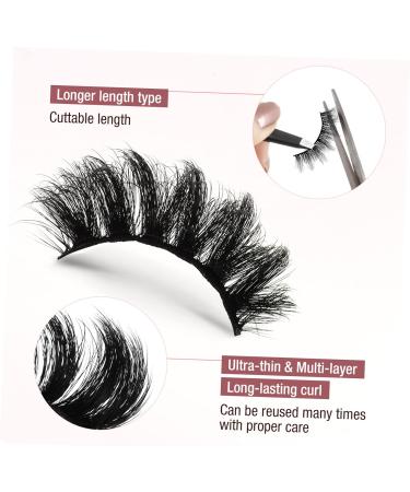 minkissy 35 Pairs Eyelashes False Eyelash Fake Eyelash Women Presents Fake Lashes Natural False Lashes for Women Makeup Accessories False Lashes Wispy Full False Lashes Make up Set 3d Fiber - Buy Online on GoSupps.com