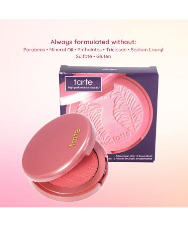 Tarte Amazonian Clay 12-Hour Blush in Seduce - Rosy Nude | Long-lasting Natural Flush - Buy Online on GoSupps.com