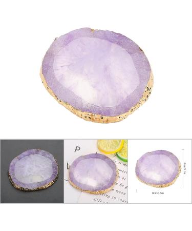Premium Nail Art Palette - Black Nail Polish Mixing Bowl with Golden Border | DIY Acrylic Nail Tool & Brush Holder for Manicures - Buy Online on GoSupps.com