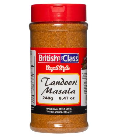 British Class British Class Tandoori Masala 240 milliliters