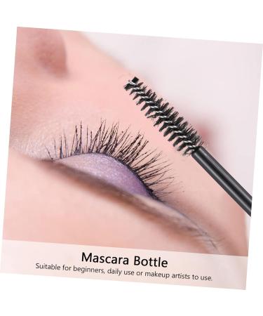 Beavorty 3 Sets Mascara Tube Funnel Mascara Sample Containers Clear Lash Mascara DIY Mascara Plastic Black - Buy Online on GoSupps.com