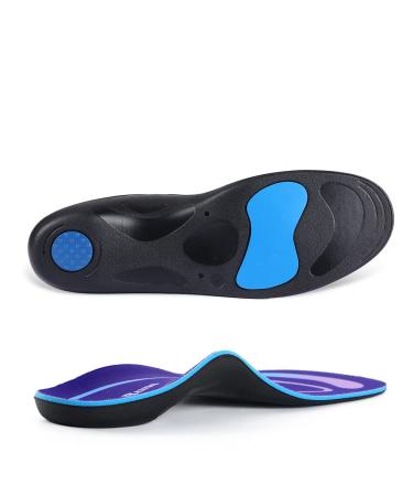 Plantar Fasciitis Arch Support Insoles for Women Men  Running Athletic Orthotic Shoe Inserts  Work Boot Gel Metatarsalgia Insoles for Arch Pain Relief  Heel Spurs  Flat Feet  OverPronation S: (Men 6-8/Women 7-9) 26cm