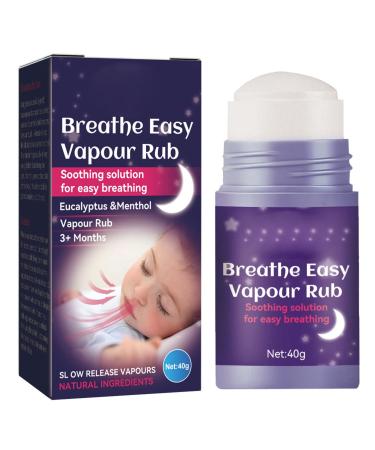 Baby Breathe Stick Relieves Itchy Nose Congestion Stick Helps Baby Sleep Convenient Roll On Ball Form Eye Wrinkle (Pink One Size) One Size Pink